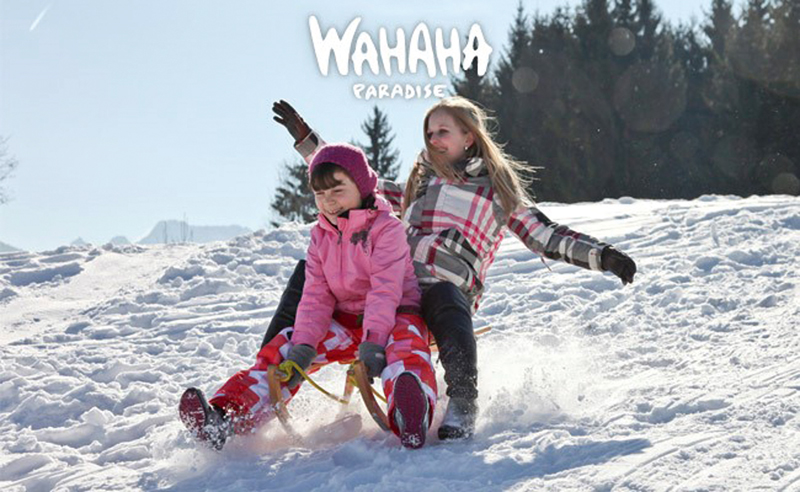 Für Sportsfreunde ist im Winter Wahaha-Time