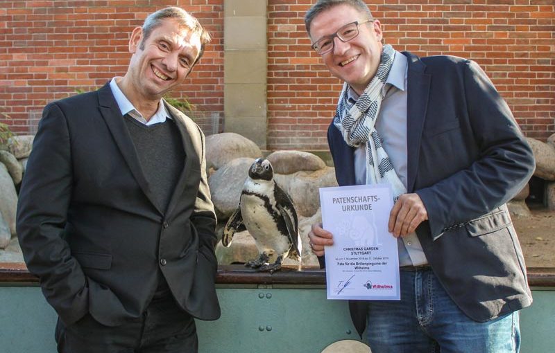 Christmas Garden übernimmt Patenschaft für Pinguine